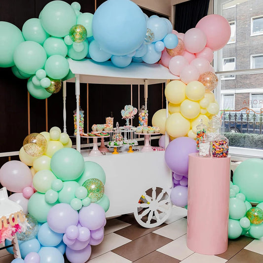 Latexballons – 10/20/30 Stück in Pastellgelb