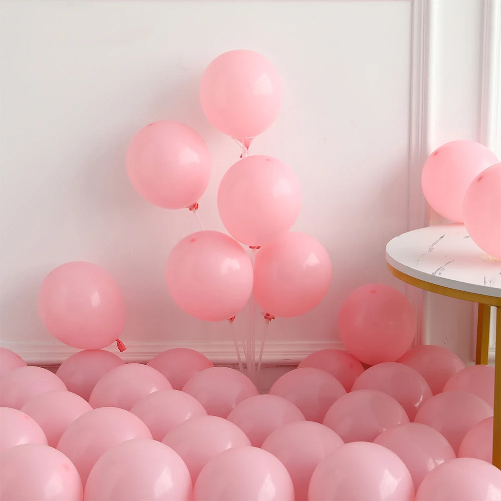 153-teiliges Ballon-Set | Macaron Pink & Lila mit Schmetterlingen, Gänseblümchen & Folienballons – Perfekt für jede Feier!